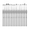 Pintar 15-Piece Fine Detail Paint Brushes for Acrylic Painting - Watercolors - Crafts - Models & Face Painting – Tiny Professional Fine Tip Detail Paint Brush Set with Comfortable Handles